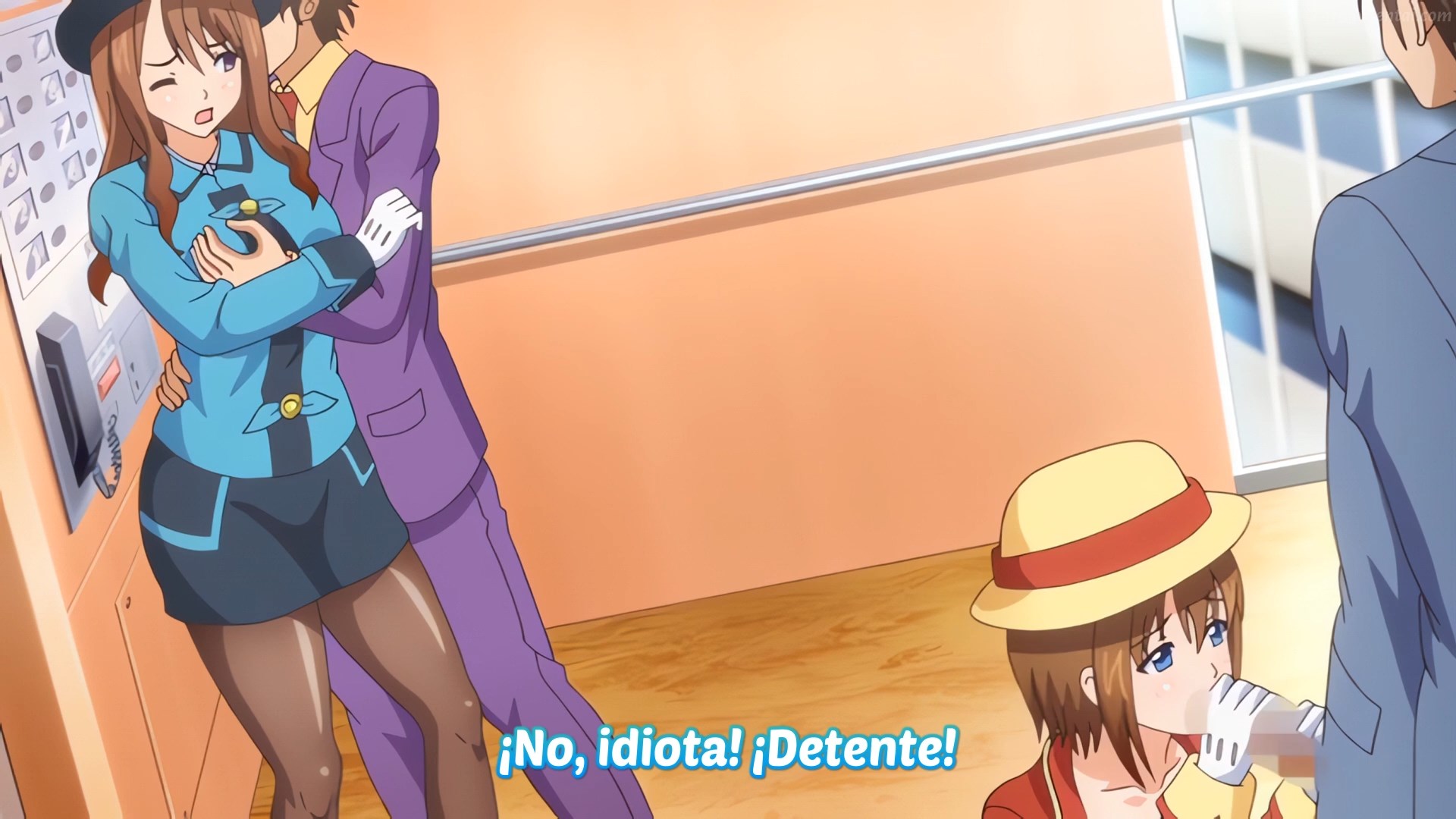 Korashime 2: Kyouikuteki Depaga Shidou 04 Sub Español