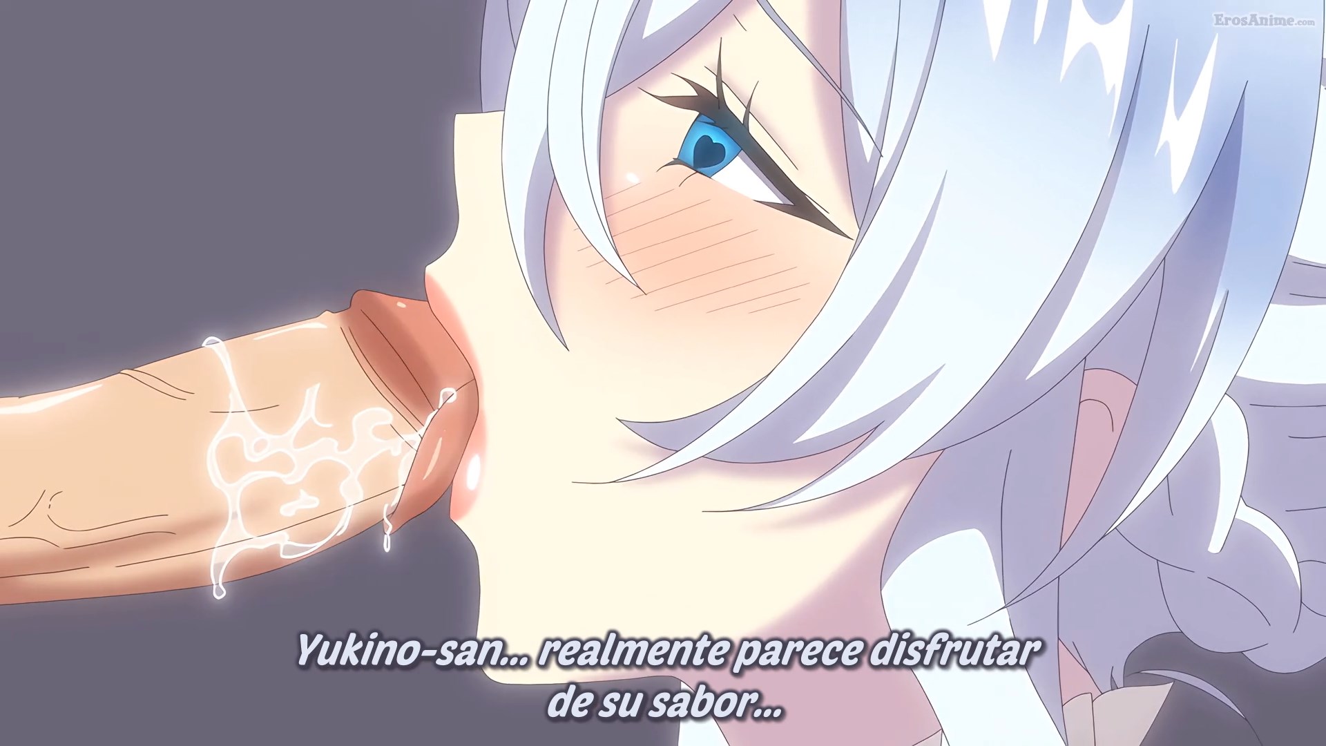 Hitozukiai ga Nigate na Miboujin no Yukionna-san to Noroi no Yubiwa OVA 3 Sub Español Latino HD